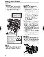 Предварительный просмотр 6 страницы Panasonic KX-FLB756E Operating Instructions Manual