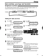 Предварительный просмотр 23 страницы Panasonic KX-FLB756E Operating Instructions Manual