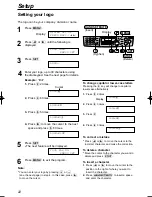 Предварительный просмотр 24 страницы Panasonic KX-FLB756E Operating Instructions Manual