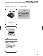 Предварительный просмотр 45 страницы Panasonic KX-FLB756E Operating Instructions Manual