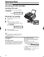 Предварительный просмотр 46 страницы Panasonic KX-FLB756E Operating Instructions Manual