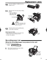 Предварительный просмотр 77 страницы Panasonic KX-FLB756E Operating Instructions Manual