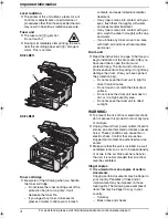 Предварительный просмотр 6 страницы Panasonic KX FLB801 Operating Instructions Manual