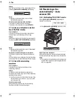 Предварительный просмотр 38 страницы Panasonic KX-FLB801E Operating Instructions Manual