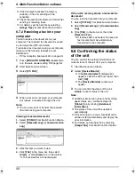 Предварительный просмотр 58 страницы Panasonic KX-FLB801E Operating Instructions Manual