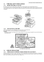 Предварительный просмотр 5 страницы Panasonic KX-FLB802CX Service Manual