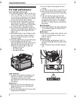 Предварительный просмотр 8 страницы Panasonic KX-FLB803EX Operating Instructions Manual