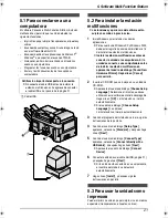 Предварительный просмотр 21 страницы Panasonic KX-FLB851 - All-in-One Flatbed Laser Fax Guía De Referencia Rápida