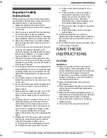 Preview for 5 page of Panasonic KX-FLB851 - All-in-One Flatbed Laser Fax Operating Instructions Manual