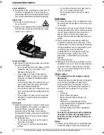 Preview for 6 page of Panasonic KX-FLB851 - All-in-One Flatbed Laser Fax Operating Instructions Manual