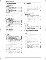 Preview for 8 page of Panasonic KX-FLB851 - All-in-One Flatbed Laser Fax Operating Instructions Manual