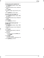 Preview for 39 page of Panasonic KX-FLB851 - All-in-One Flatbed Laser Fax Operating Instructions Manual