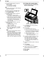 Preview for 46 page of Panasonic KX-FLB851 - All-in-One Flatbed Laser Fax Operating Instructions Manual