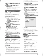 Preview for 57 page of Panasonic KX-FLB851 - All-in-One Flatbed Laser Fax Operating Instructions Manual