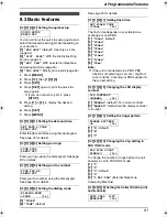 Preview for 63 page of Panasonic KX-FLB851 - All-in-One Flatbed Laser Fax Operating Instructions Manual