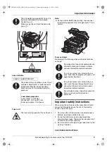 Preview for 5 page of Panasonic KX-FLB881E Quick Reference Manual