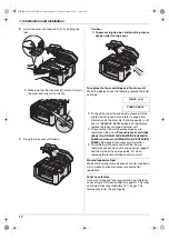 Предварительный просмотр 12 страницы Panasonic KX-FLB882CX Operating Instructions Manual