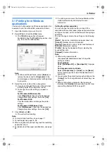 Предварительный просмотр 27 страницы Panasonic KX-FLB882CX Operating Instructions Manual