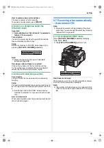 Предварительный просмотр 45 страницы Panasonic KX-FLB882CX Operating Instructions Manual