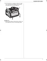 Preview for 7 page of Panasonic KX-FLB883EX Operating Instructions Manual