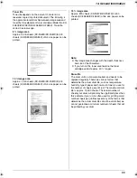 Preview for 99 page of Panasonic KX-FLB883EX Operating Instructions Manual