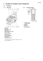 Предварительный просмотр 67 страницы Panasonic KX-FLC418RU Service Manual