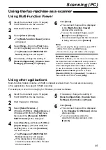 Preview for 49 page of Panasonic KX-FLM551 Operating Instructions Manual