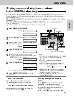 Предварительный просмотр 39 страницы Panasonic KX-FLM600 Operating Instructions Manual