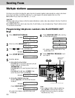 Предварительный просмотр 54 страницы Panasonic KX-FLM600 Operating Instructions Manual