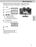 Предварительный просмотр 69 страницы Panasonic KX-FLM600 Operating Instructions Manual