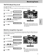 Предварительный просмотр 73 страницы Panasonic KX-FLM600 Operating Instructions Manual