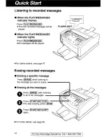 Предварительный просмотр 14 страницы Panasonic KX-FLM650 Operating Instructions Manual