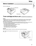 Предварительный просмотр 23 страницы Panasonic KX-FLM650 Operating Instructions Manual