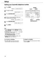 Предварительный просмотр 34 страницы Panasonic KX-FLM650 Operating Instructions Manual