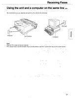 Предварительный просмотр 77 страницы Panasonic KX-FLM650 Operating Instructions Manual