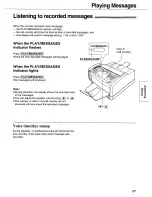 Предварительный просмотр 97 страницы Panasonic KX-FLM650 Operating Instructions Manual