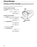 Предварительный просмотр 98 страницы Panasonic KX-FLM650 Operating Instructions Manual