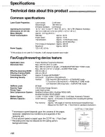 Предварительный просмотр 168 страницы Panasonic KX-FLM650 Operating Instructions Manual