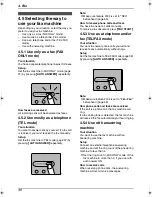 Предварительный просмотр 38 страницы Panasonic KX-FLM651E Operating Instructions Manual