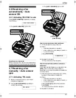 Предварительный просмотр 39 страницы Panasonic KX-FLM651E Operating Instructions Manual