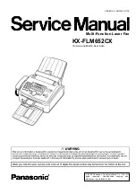 Preview for 1 page of Panasonic KX-FLM652CX Service Manual