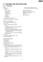 Preview for 9 page of Panasonic KX-FLM652CX Service Manual