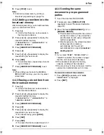 Preview for 35 page of Panasonic KX-FLM653EX Operating Instructions Manual