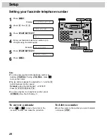 Preview for 28 page of Panasonic KX-FM106 Operating Instructions Manual