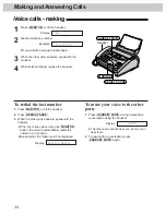 Preview for 30 page of Panasonic KX-FM106 Operating Instructions Manual