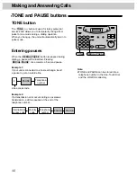 Preview for 32 page of Panasonic KX-FM106 Operating Instructions Manual