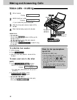 Предварительный просмотр 34 страницы Panasonic KX-FM131AL Operating Instructions Manual