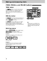 Предварительный просмотр 36 страницы Panasonic KX-FM131AL Operating Instructions Manual