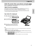 Предварительный просмотр 43 страницы Panasonic KX-FM131AL Operating Instructions Manual