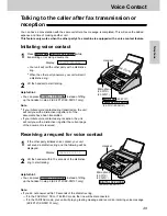 Предварительный просмотр 49 страницы Panasonic KX-FM131AL Operating Instructions Manual